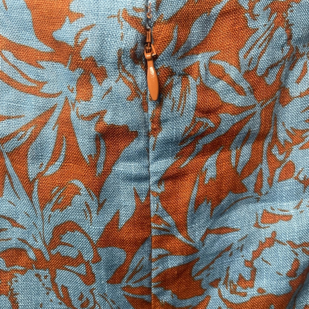 Madewell Sweetheart Mini Dress in Floral 100% Linen - Picture 6 of 8